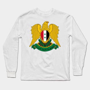 Coat of arms of Syria Long Sleeve T-Shirt